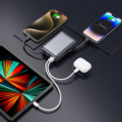 Batterie de secours personnalisée 20 000mAh cablée 22.5W Akashi
