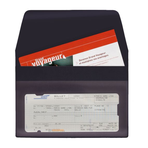Pochettede voyage personnalisable 2 poches fabriquée en France