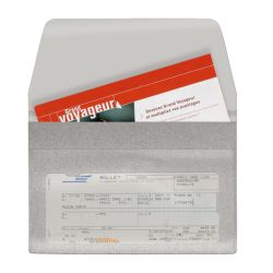 Pochettede voyage personnalisable 2 poches fabriquée en France
