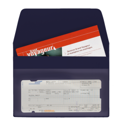 Pochettede voyage personnalisable 2 poches fabriquée en France