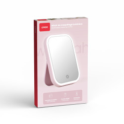 Miroir publicitaire de maquillage lumineux