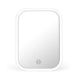 Miroir publicitaire de maquillage lumineux
