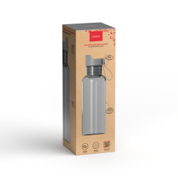 Bouteille publicitaire plastique recyclé 600 ml