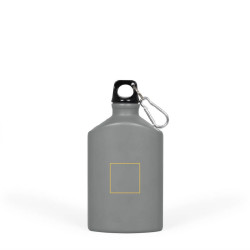 Bouteille publicitaire aluminium recyclé 500 ml