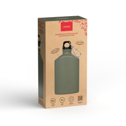 Bouteille publicitaire aluminium recyclé 500 ml