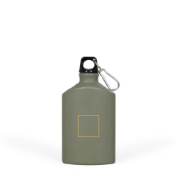Bouteille publicitaire aluminium recyclé 500 ml