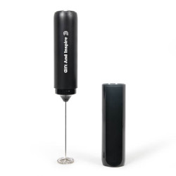 Mousseur publicitaire à lait électrique rechargeable