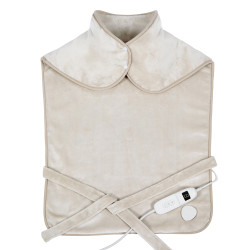 Coussin publicitaire chauffant dos et cervicales