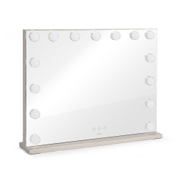 Miroir publicitaire de maquillage Hollywood