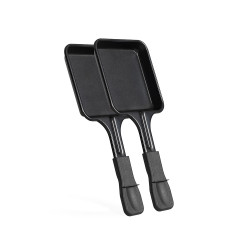 Lot publicitaire de 2 caquelons à raclette