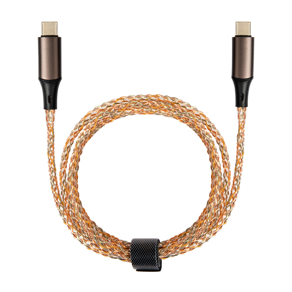 Câble publicitaire lumineux USB C Type C fast charge