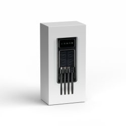 Batterie publicitaire externe solaire 10 000 mAh