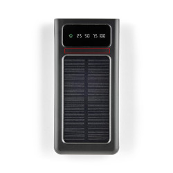 Batterie publicitaire externe solaire 10 000 mAh