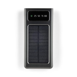 Batterie publicitaire externe solaire 10 000 mAh