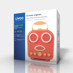 Enceinte publicitaire compatible Bluetooth®