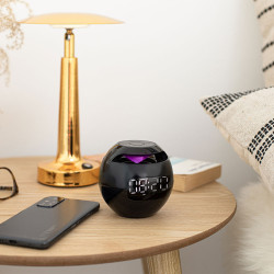 Enceinte publicitaire réveil compatible Bluetooth®