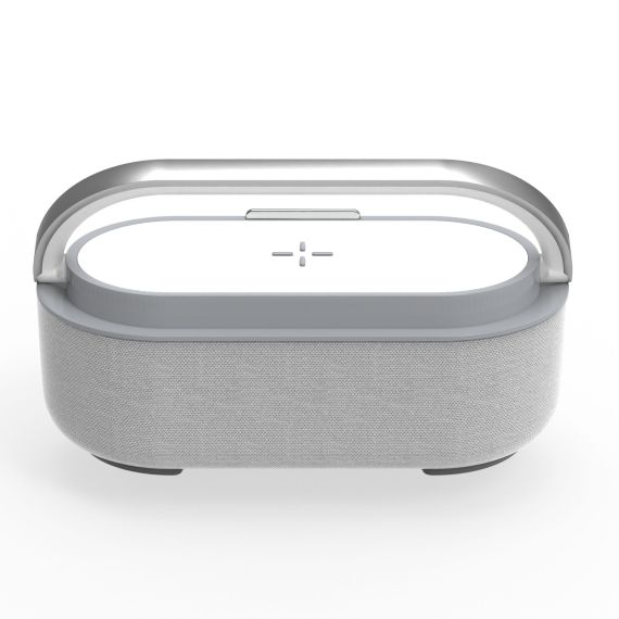 Enceinte publicitaire LED chargeur induction rapide