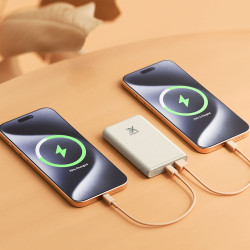 Batterie externe publicitaire en ABS recyclé 5000 mAh POWERECO