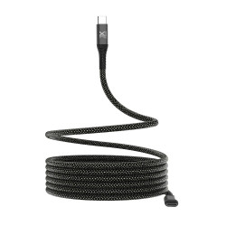 Câble Type-C publicitaire magnétique PD 100W Flex en matériaux recyclés POWERECO