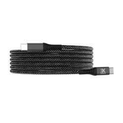 Câble Type-C publicitaire magnétique PD 100W Flex en matériaux recyclés POWERECO
