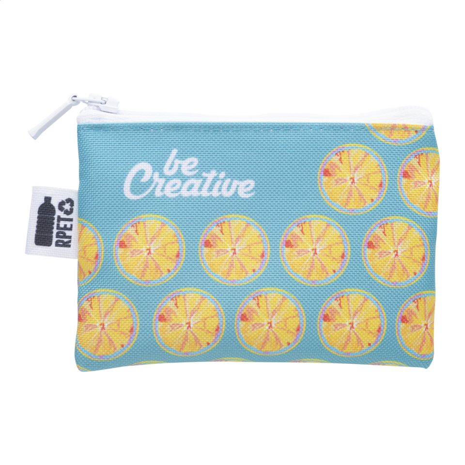 Porte-monnaie zippé ANTI RFID personnalisé