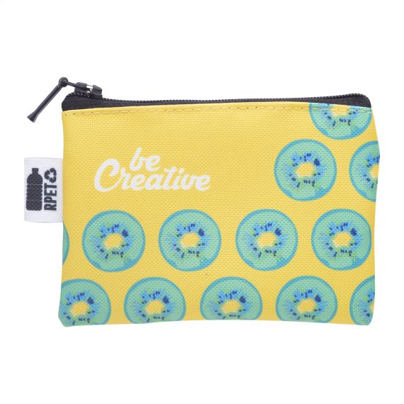 Porte-monnaie zippé ANTI RFID personnalisé