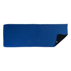 Bouteille de sport personnalisée bouchon à clapet en RPET avec serviette