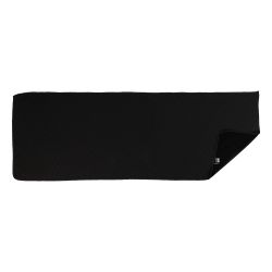 Bouteille de sport personnalisée bouchon à clapet en RPET avec serviette