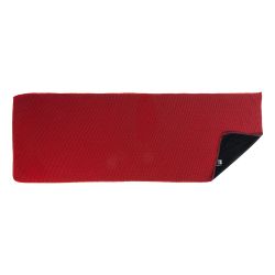 Bouteille de sport personnalisée bouchon à clapet en RPET avec serviette