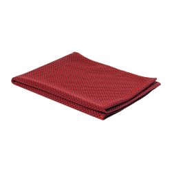 Bouteille de sport personnalisée bouchon à clapet en RPET avec serviette