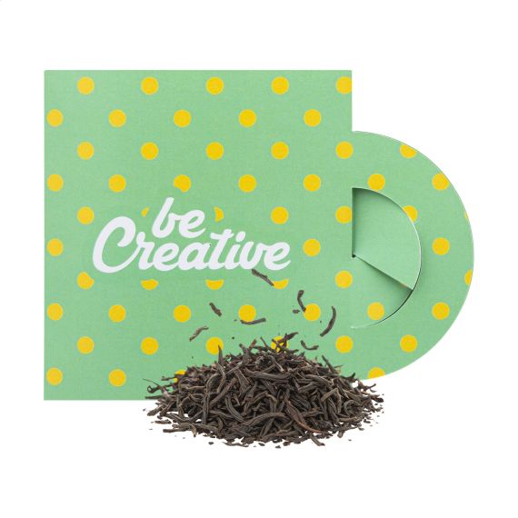 Sachet de thé personnalisé Earl grey ou thé vert dans une pochette fabriqué Europe