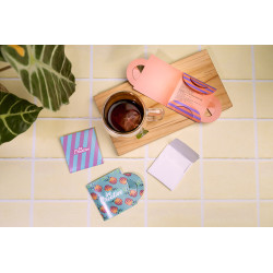 Sachet de thé personnalisé Earl grey ou thé vert dans une pochette fabriqué Europe
