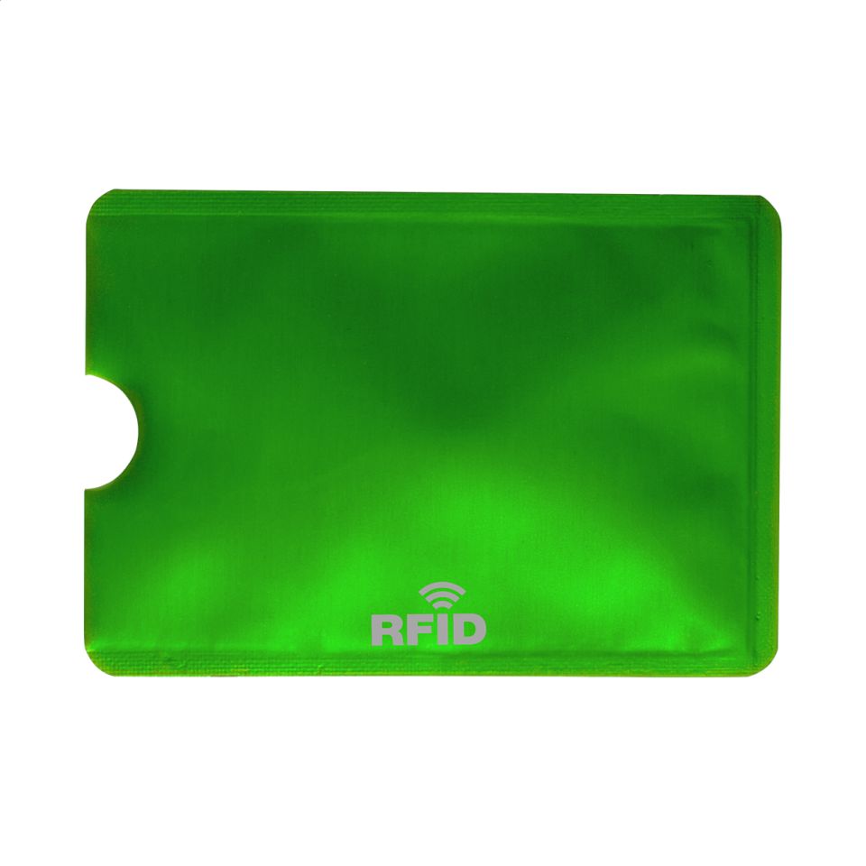 Porte-carte anti RFID publicitaire aluminium Express