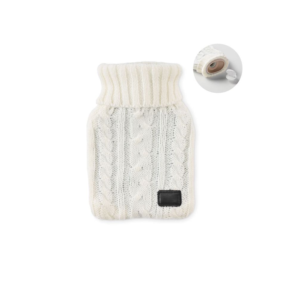Bouillotte personnalisée housse tricotée Toasty