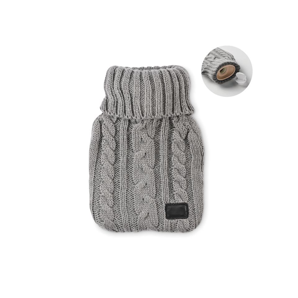 Bouillotte personnalisée housse tricotée Toasty