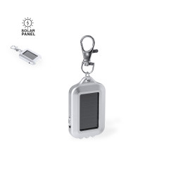 Lampe solaire personnalisable porte-clefs Eluxo
