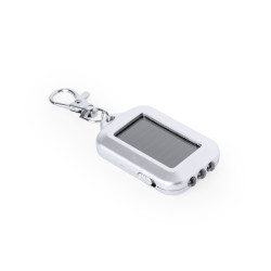 Lampe solaire personnalisable porte-clefs Eluxo