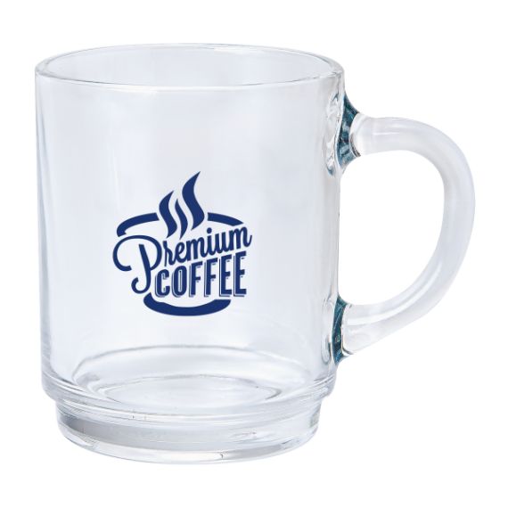 Mug en verre trempé 260 ml personnalisé fabriqué en France