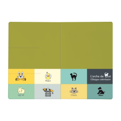 Pochette de santé personnalisée fabriquée en France 5 poches