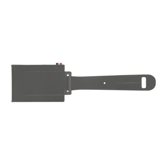 Etiquette de bagage personnalisable PVC imitation cuir fabriqué en France