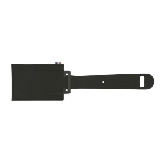 Etiquette de bagage personnalisable PVC imitation cuir fabriqué en France