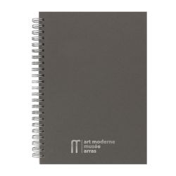 Carnet publicitaire de notes A5 spirale personnalisable fabriqué en France express