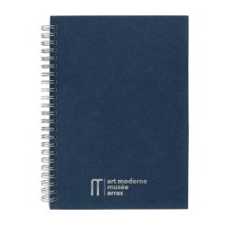 Carnet publicitaire de notes A5 spirale personnalisable fabriqué en France express