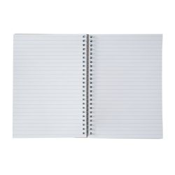Carnet publicitaire de notes A5 spirale personnalisable fabriqué en France express
