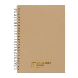 Carnet publicitaire de notes A5 spirale personnalisable fabriqué en France express