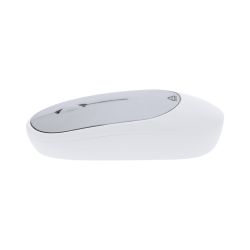 Souris optique publicitaire sans fil en ABS et aluminium recyclé