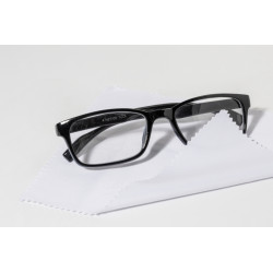 Kit réparation personnalisé pour lunettes microfibre et tournevis boîte PP Express