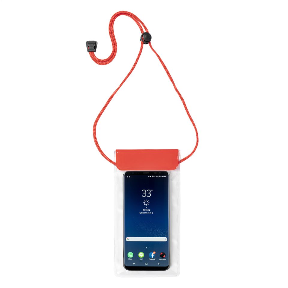 Housse imperméable étanche publicitaire pour écran tactile