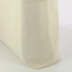 Sac shopping publicitaire coton recyclé grand format 250 gr fabriqué en france