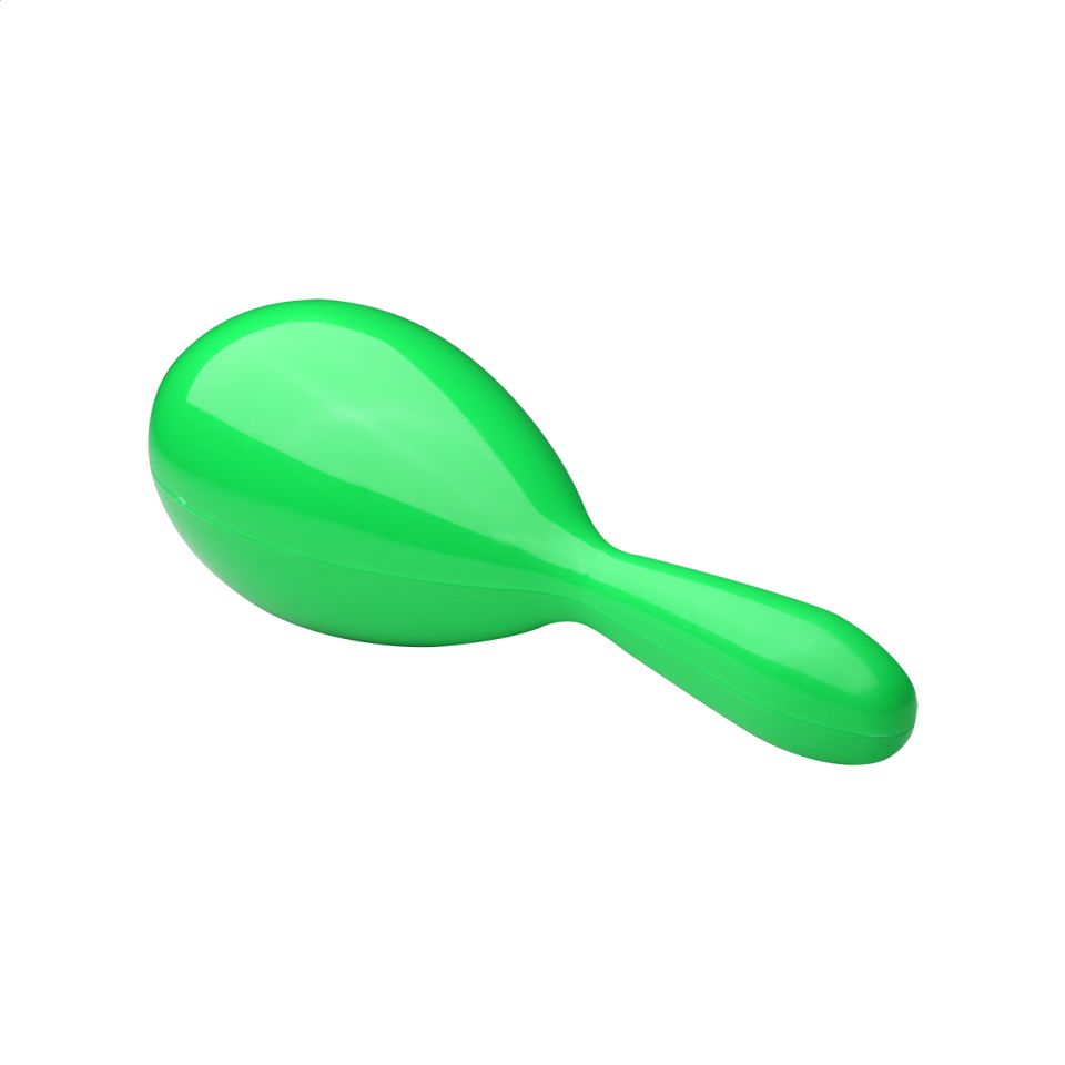 Maracas en plastique personnalisé
